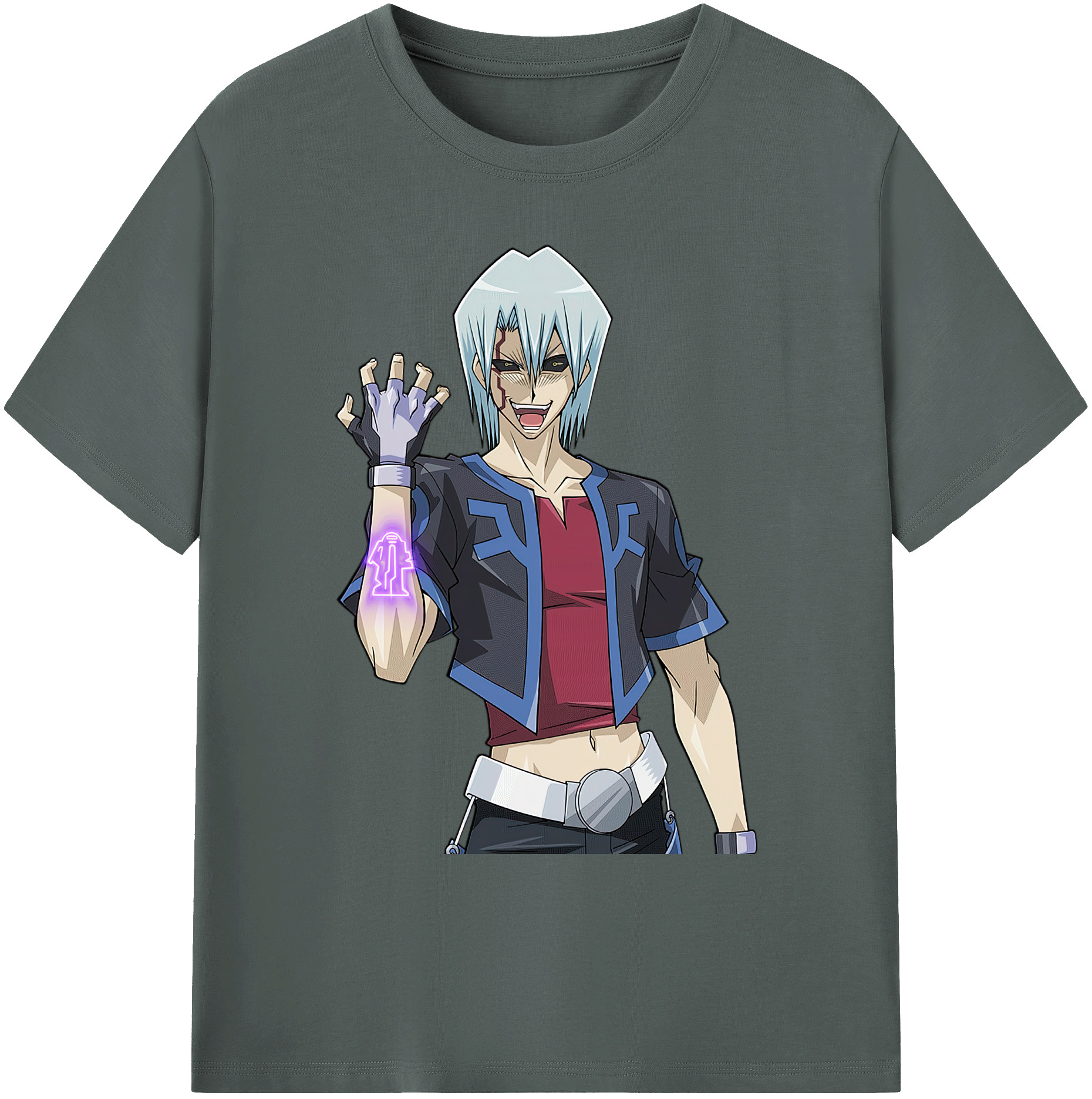 （画像用） 遊☆戯☆王 Yu-Gi-Oh! 綿100％ メンズ半袖Tシャツ｜肌触りやわらか＆通気性